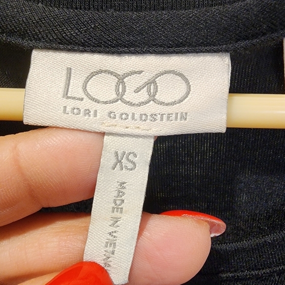 LOGO By Lory Goldstein high low top size XS - Picture 5 of 9